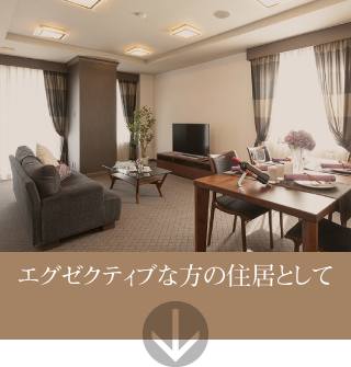 エグゼクティブな方の住居として